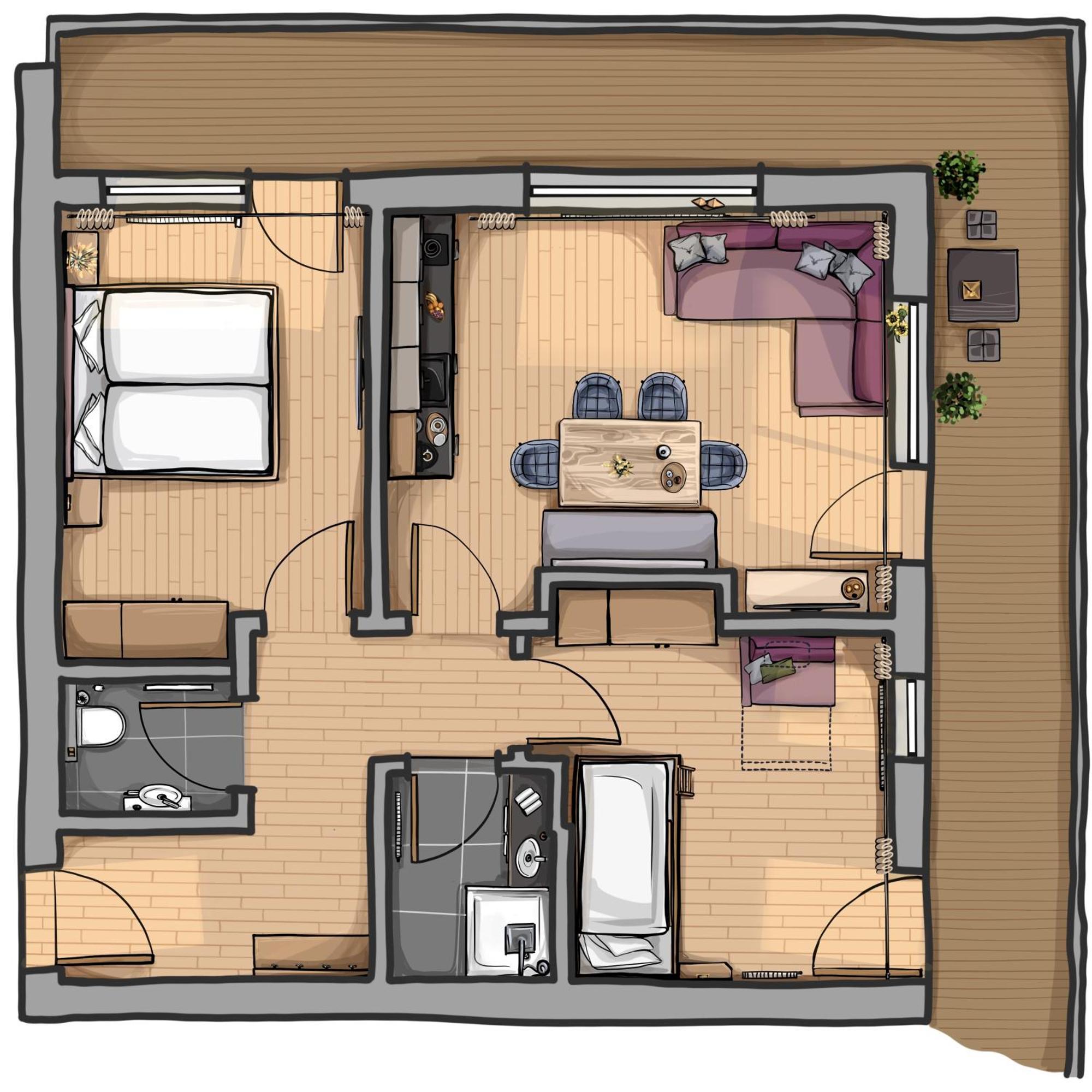 Appartements Sonnalm Berwang Exterior photo
