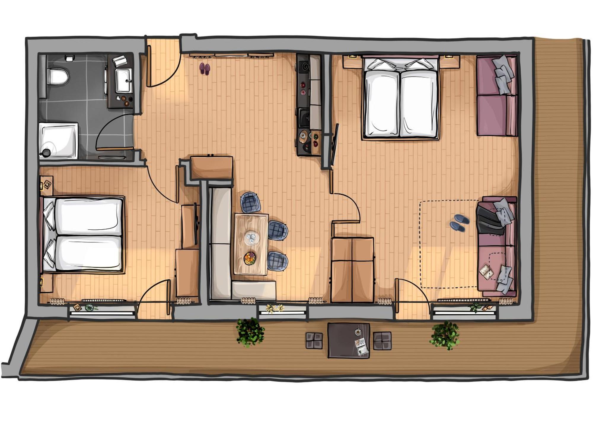 Appartements Sonnalm Berwang Room photo